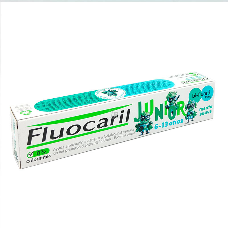 Fluocaril Pasta De Dientes Junior 6-13 Años Menta Suave 75Ml