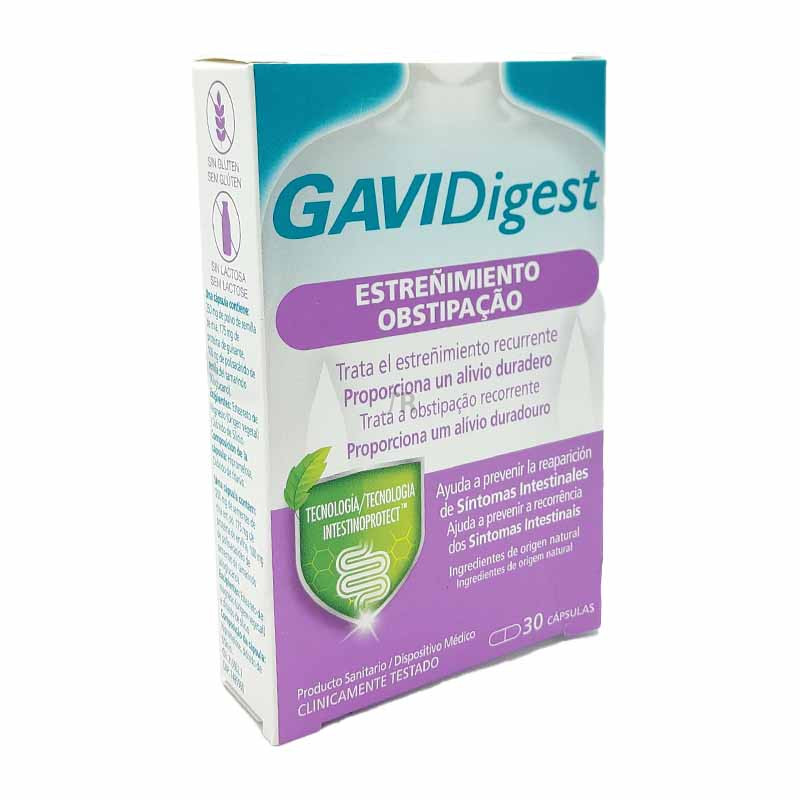 Gavidigest Estreñimiento 30 Cápsulas