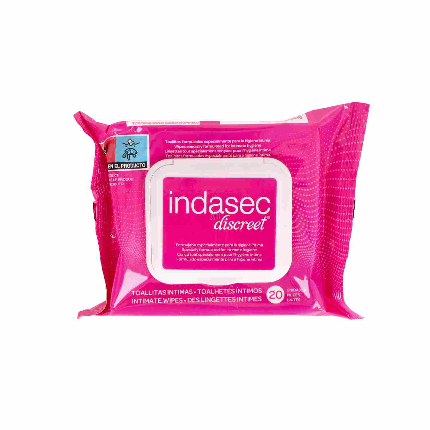 Toallitas Intimas Indasec 20 U