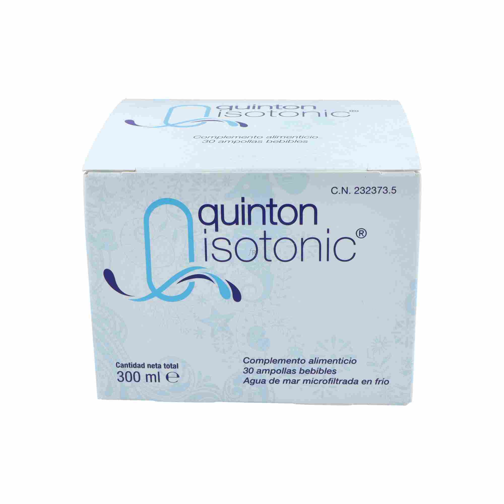 Quinton Isotónico 30 Ampollas 10 Ml