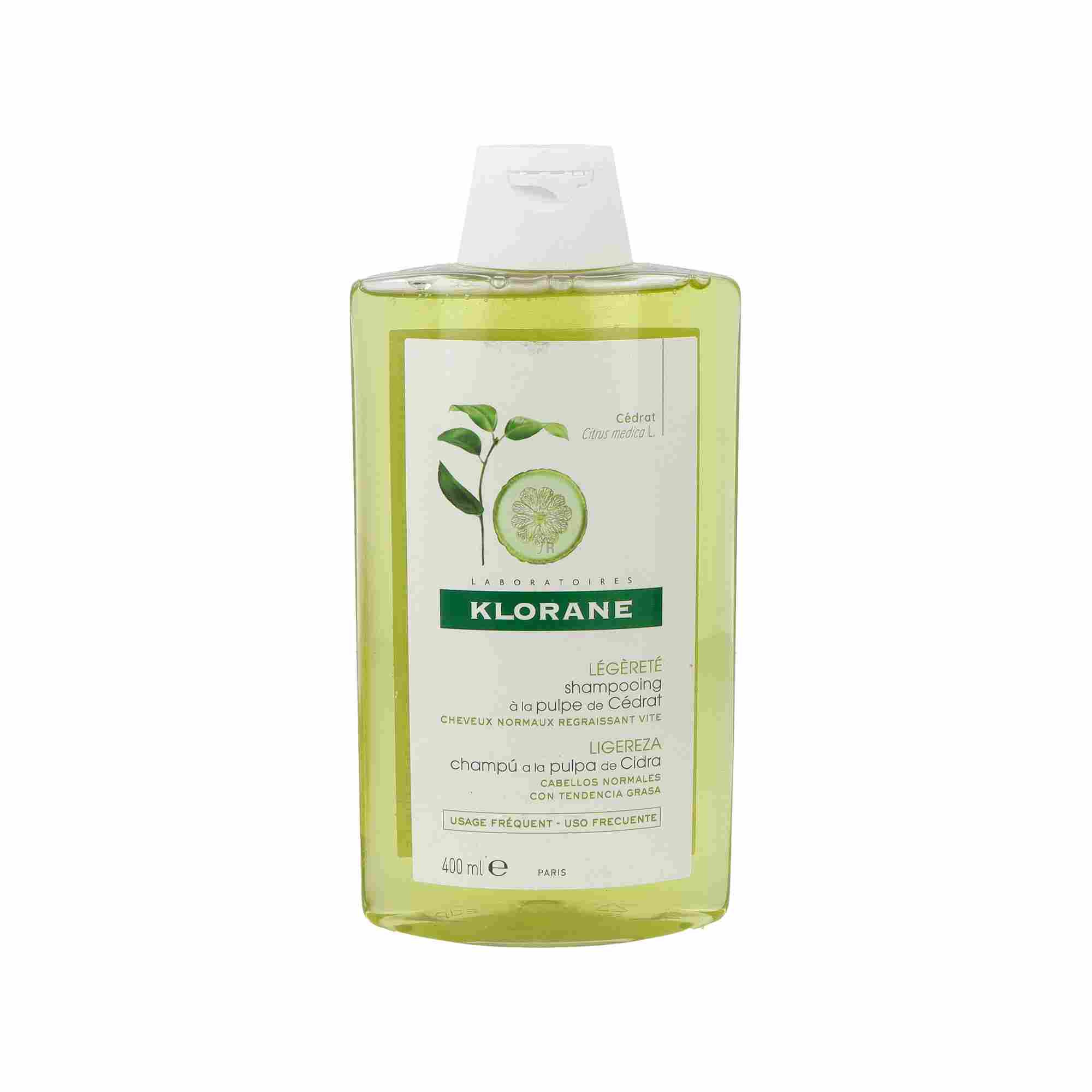 Klorane Champu A La Cidra 400Ml