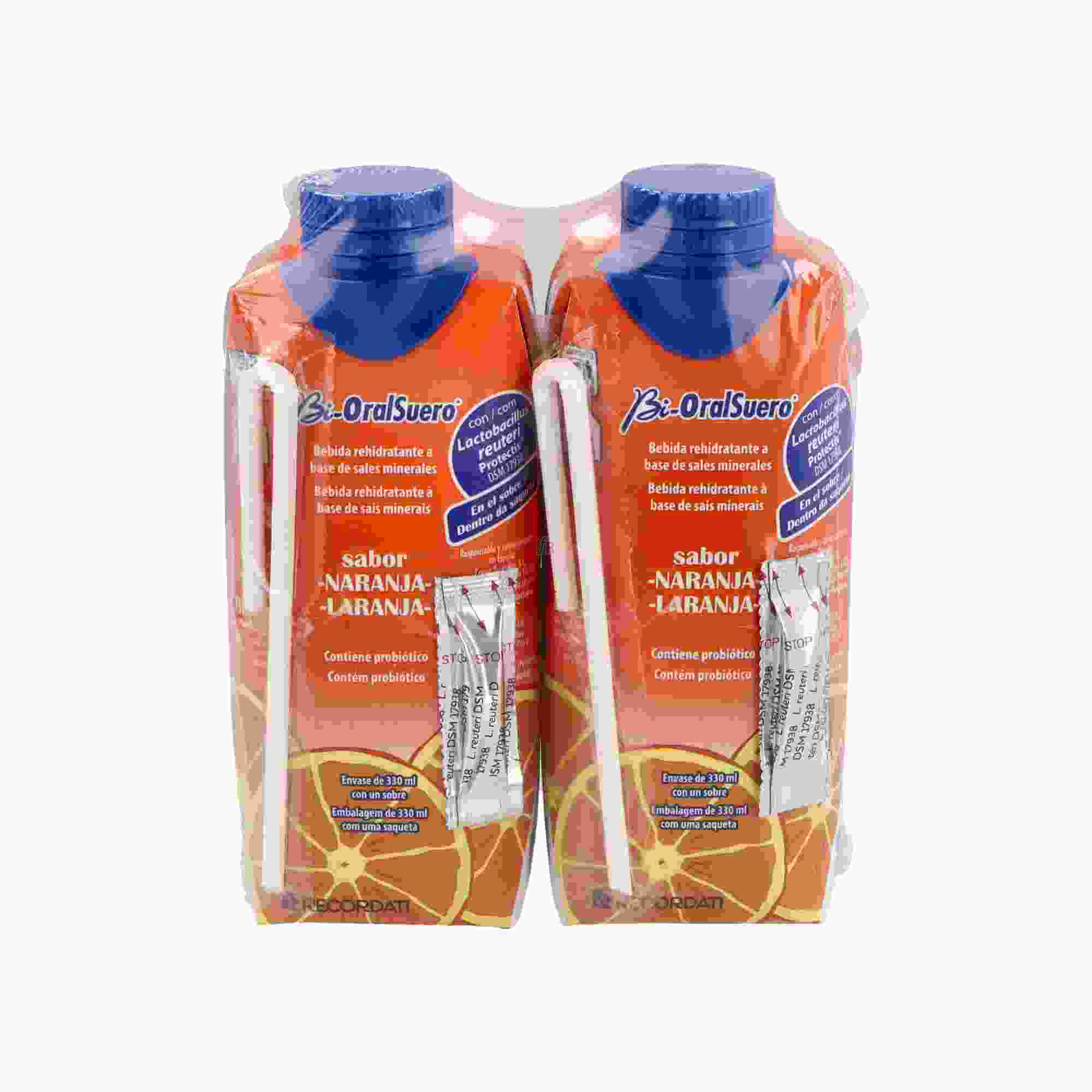 Bioralsuero Naranja 3X200 Ml Briks