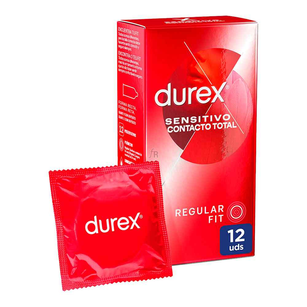 Preservativos Durex Contacto Total Ultrafinos 12 Und