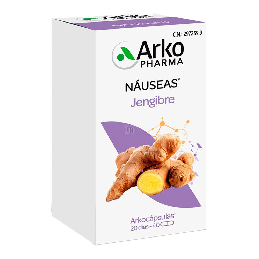 Arkocápsulas Jengibre