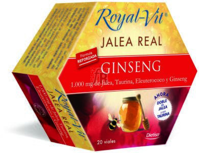 Jalea Real Royal Vit Ginseng 1000Mg Taurina 20Amp
