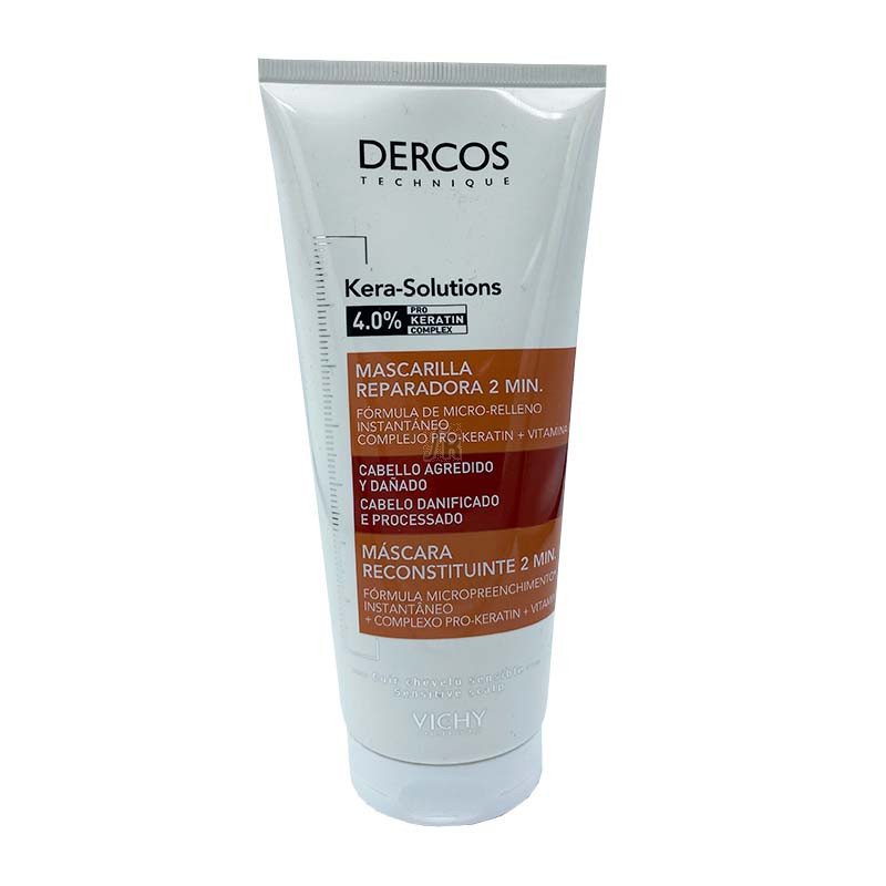 Dercos Mascarilla Kera-Solutions 1 Envase 200 Ml