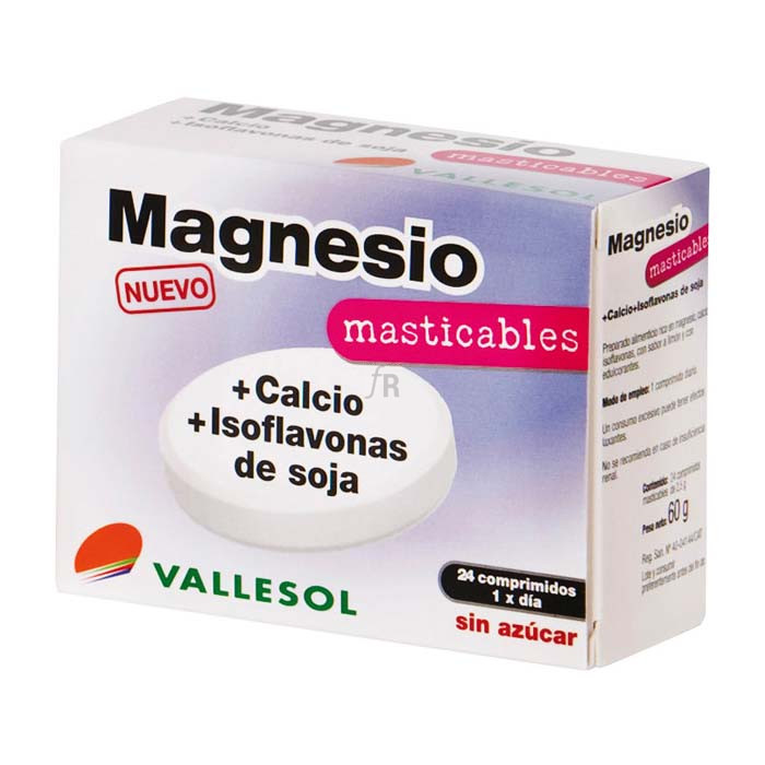 Vallesol Magnesio + Calcio + Soja Isoflavonas 24