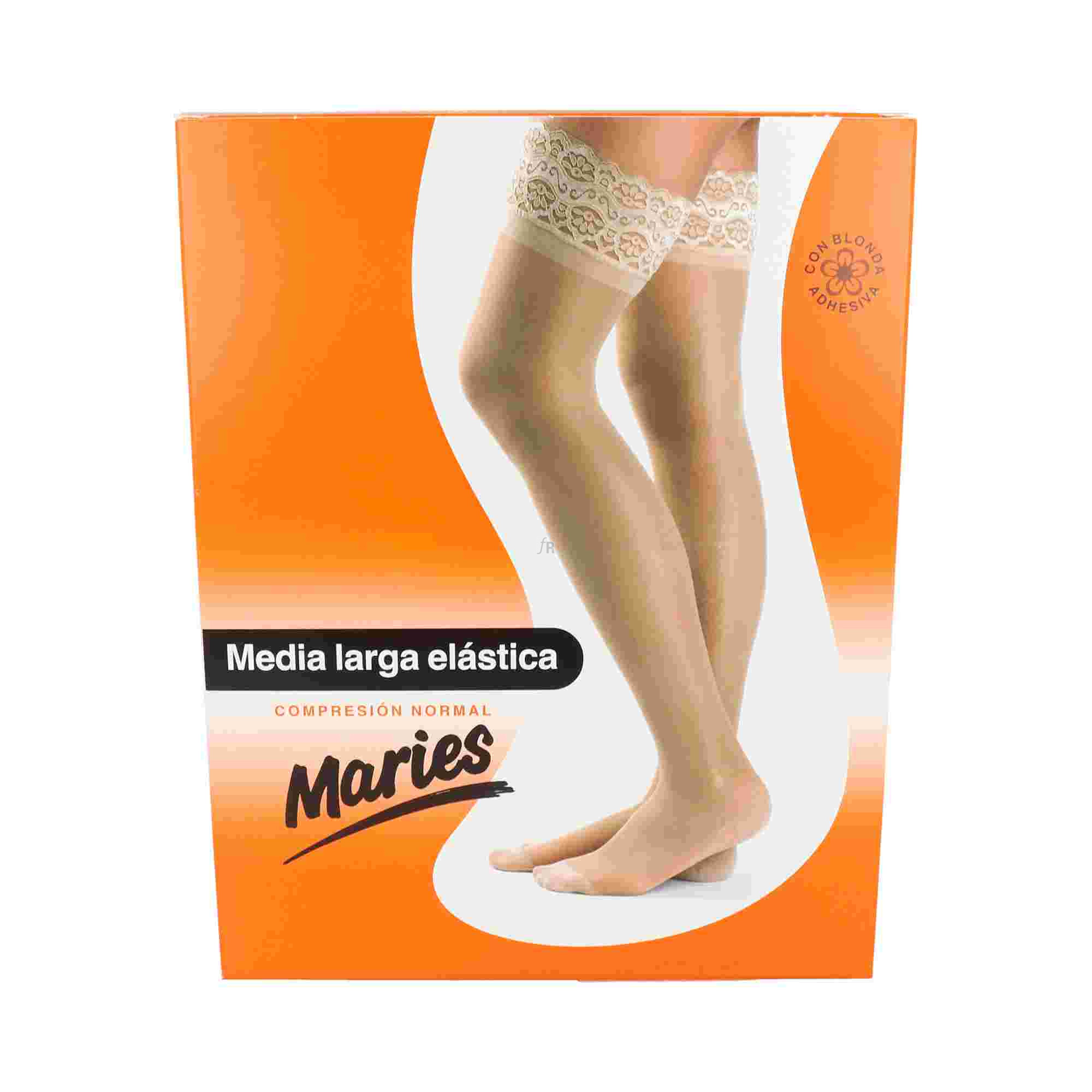 Media Larga (A-F) Compresión Normal Maries Blonda Beige Talla 5