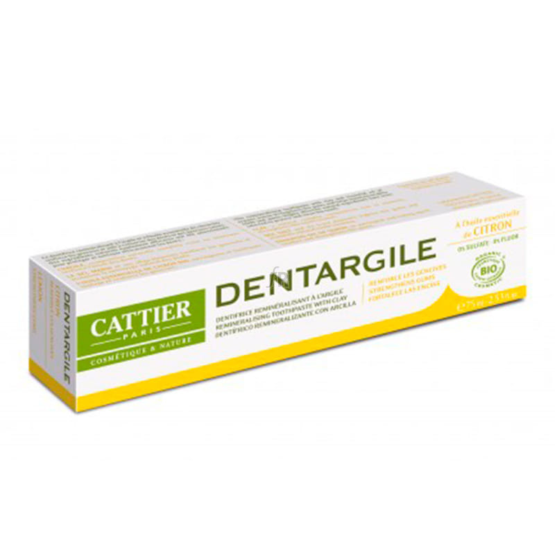 Cattier Dentifrico Dentargile Limon 75Ml