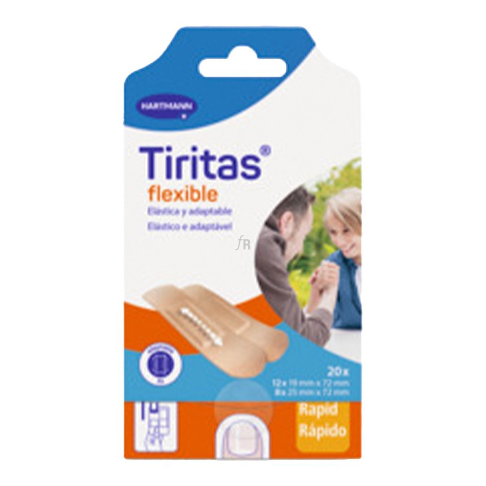 Tirita Textil Elastic Rapid Aposito Adhesivo 20