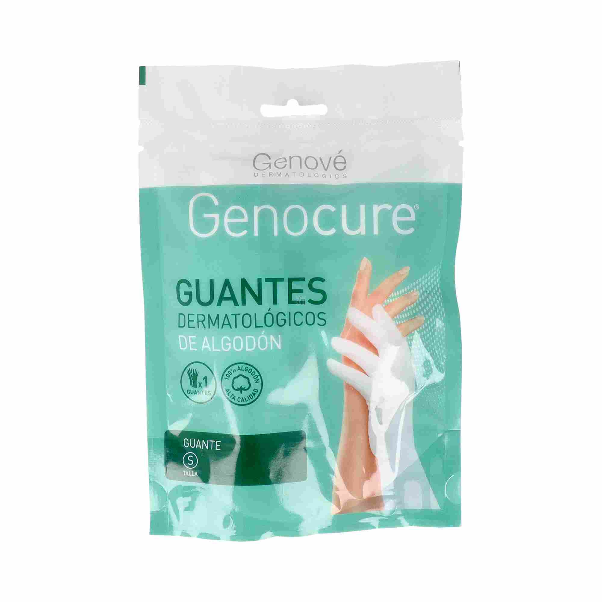 Guantes Dermatologico Genove Algodon T-P
