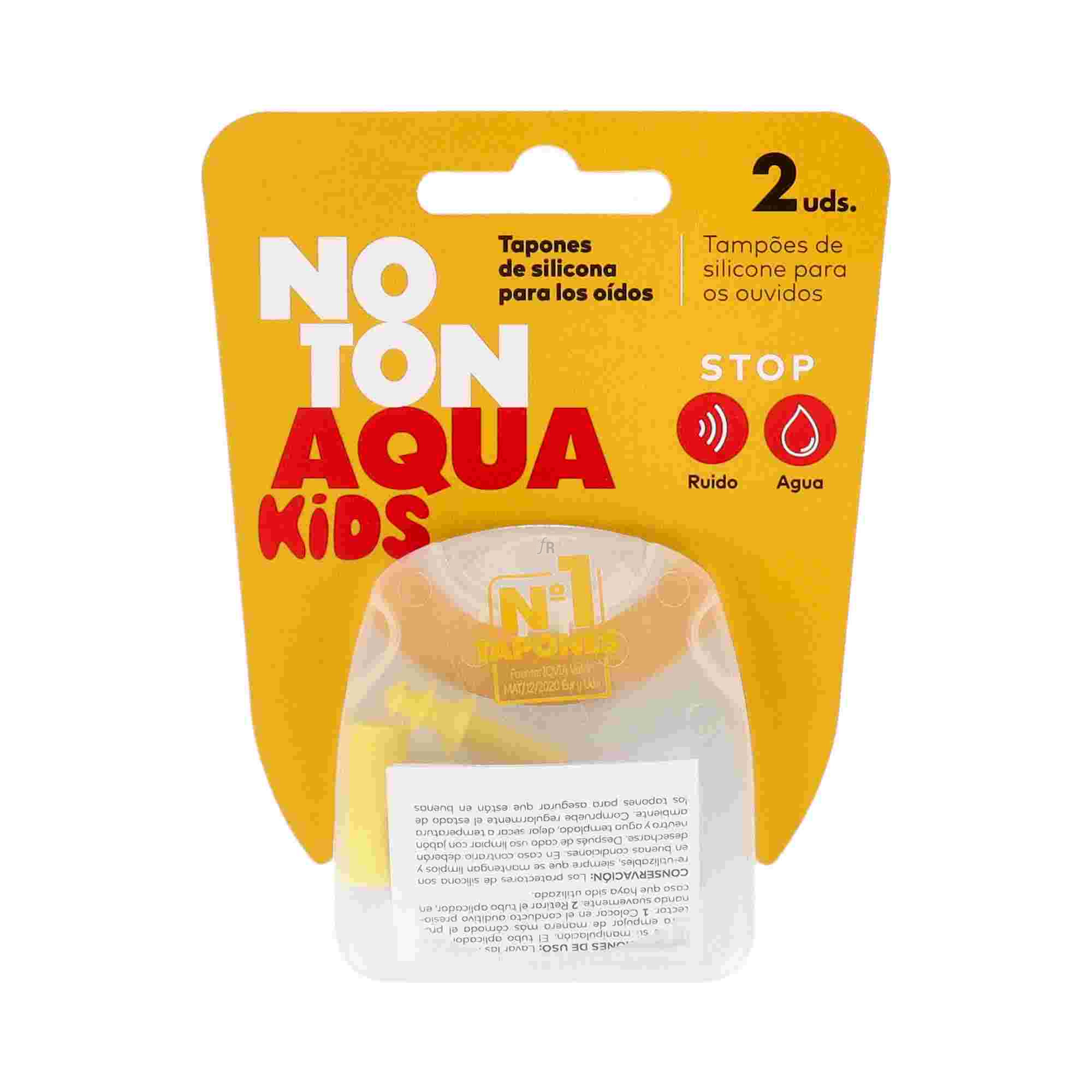 Tapones Oidos Noton Agua Infantil Silicona