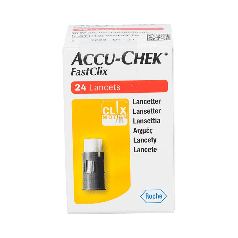 Accu-Check Fastclix 24 Lancetas
