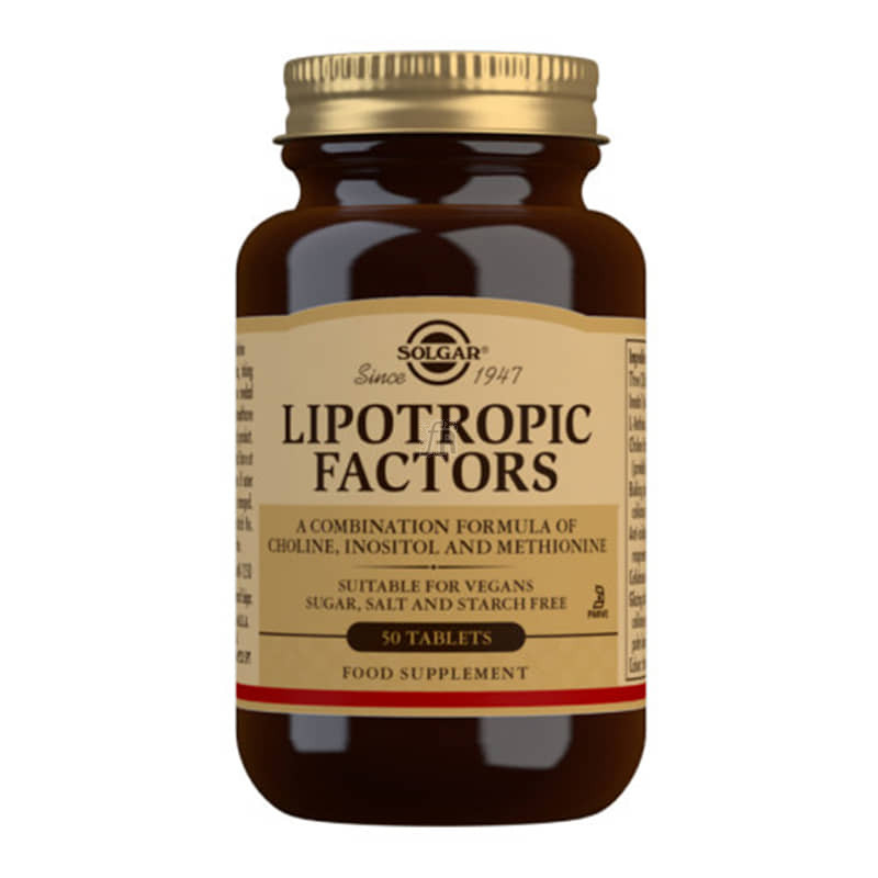 Solgar Lipotropicos 50 Comprimidos