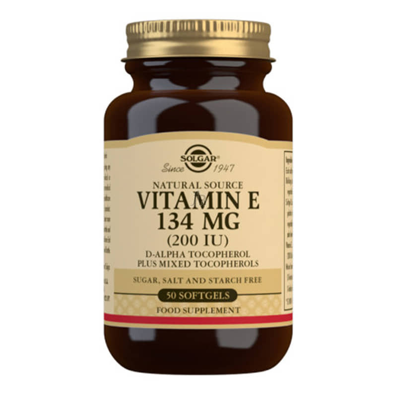 Solgar Vitamina E 200Iu 134Mg. 50 Perlas