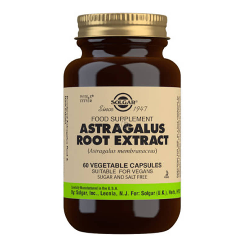 Solgar Spf Astragalus 60 Cápsulas Vegetales