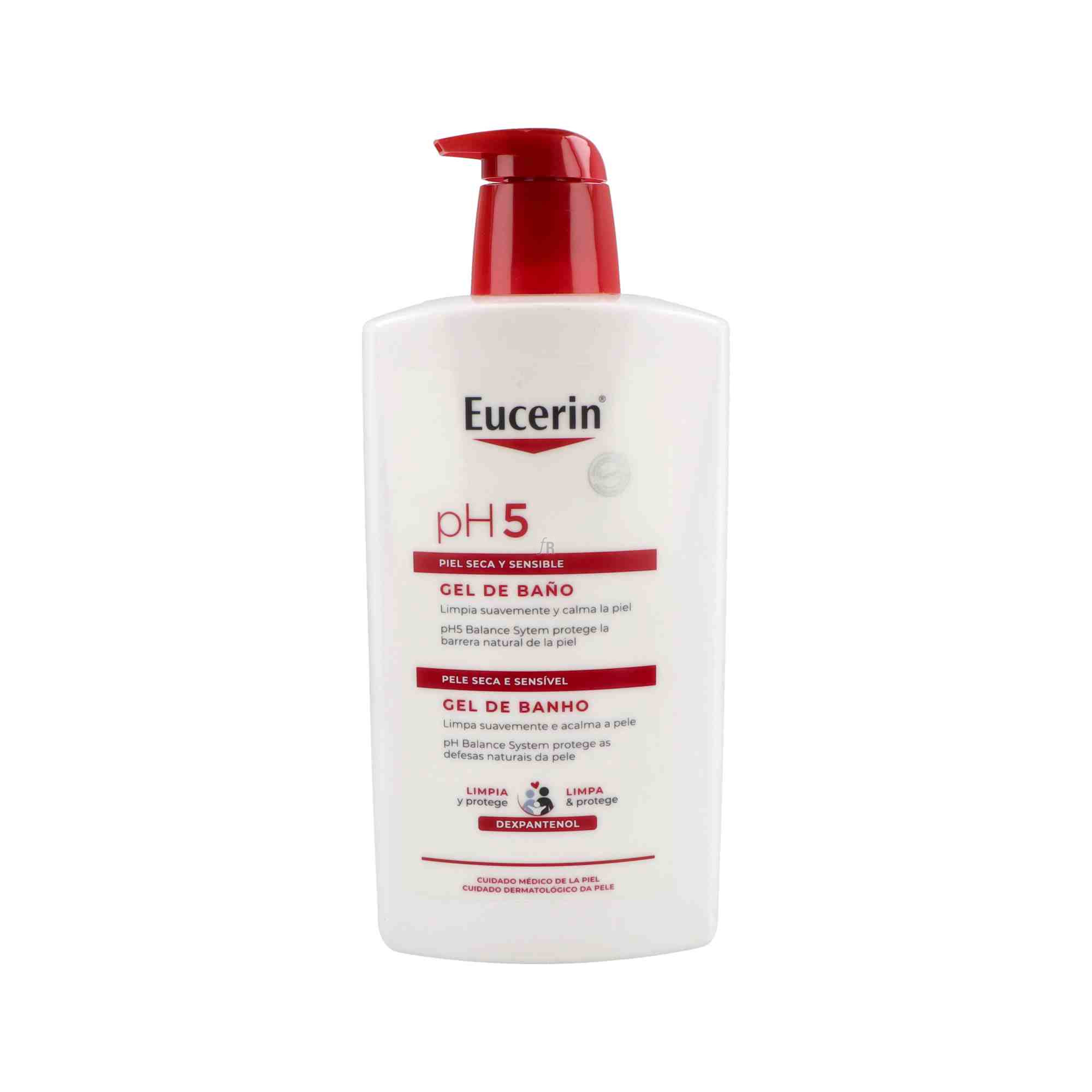 Eucerin Piel Sensible Ph-5 Gel De Baño 1 L