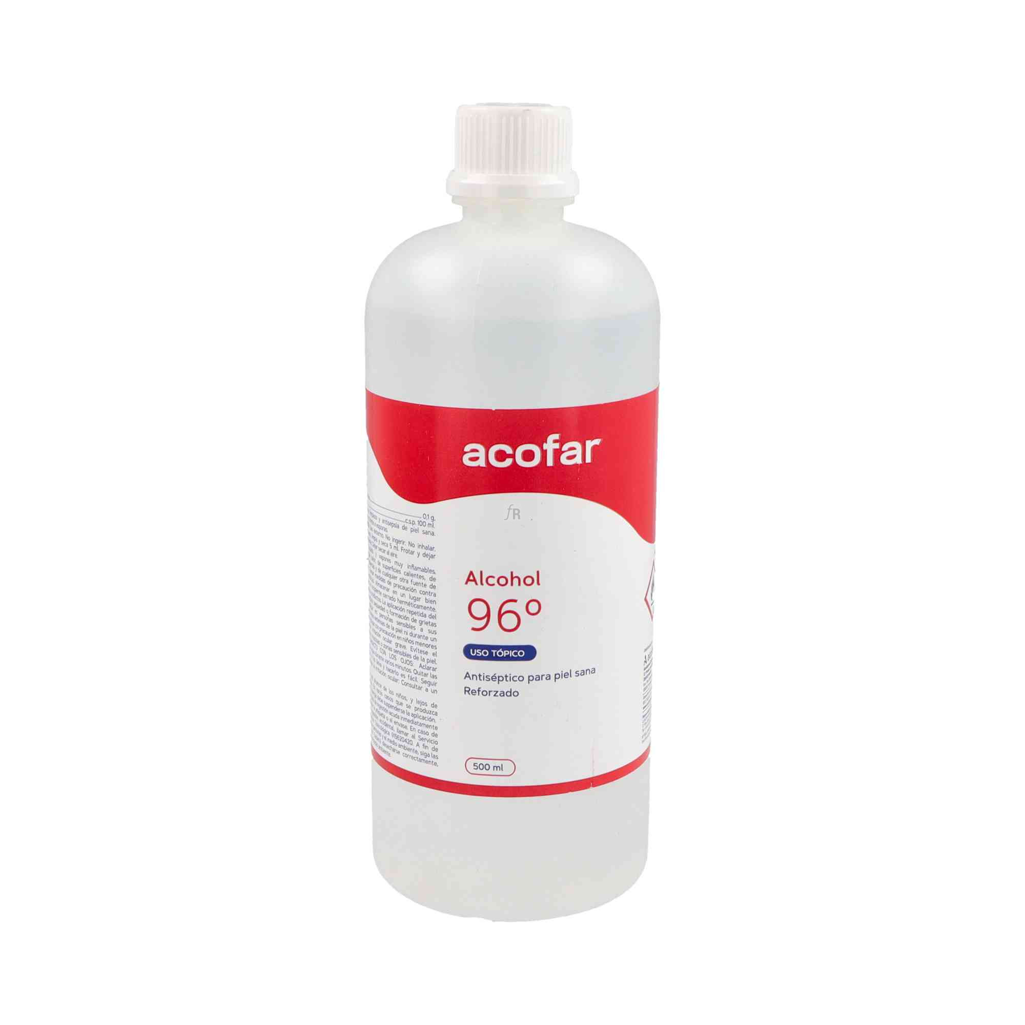 Acofar Alcohol Etilico 96º Reforzado 500 Ml