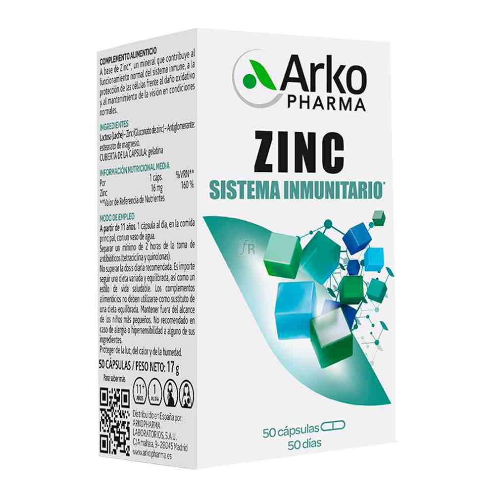 Arkocápsulas Zinc 50 Cápsulas