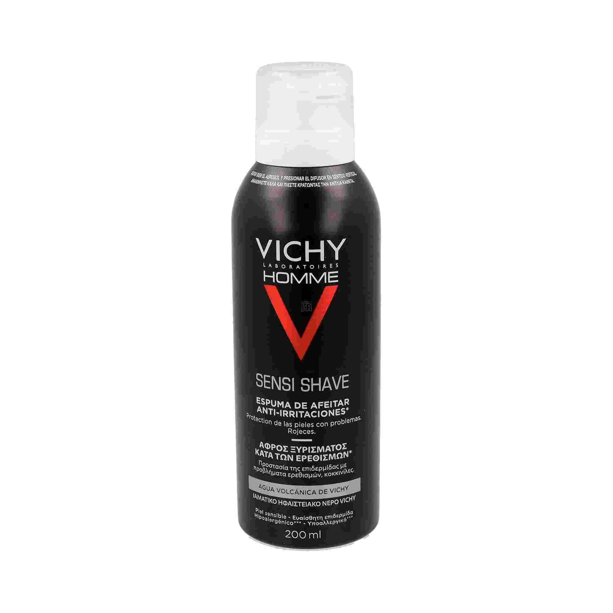 Vichy Homme Espuma De Afeitar Anti-Irrita 200 Ml