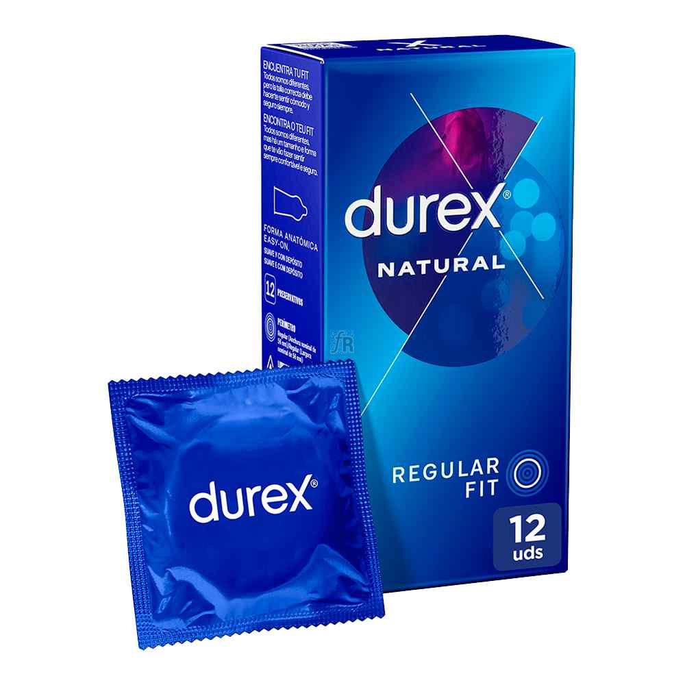 Profilactico Durex Natur/Plus 12 U