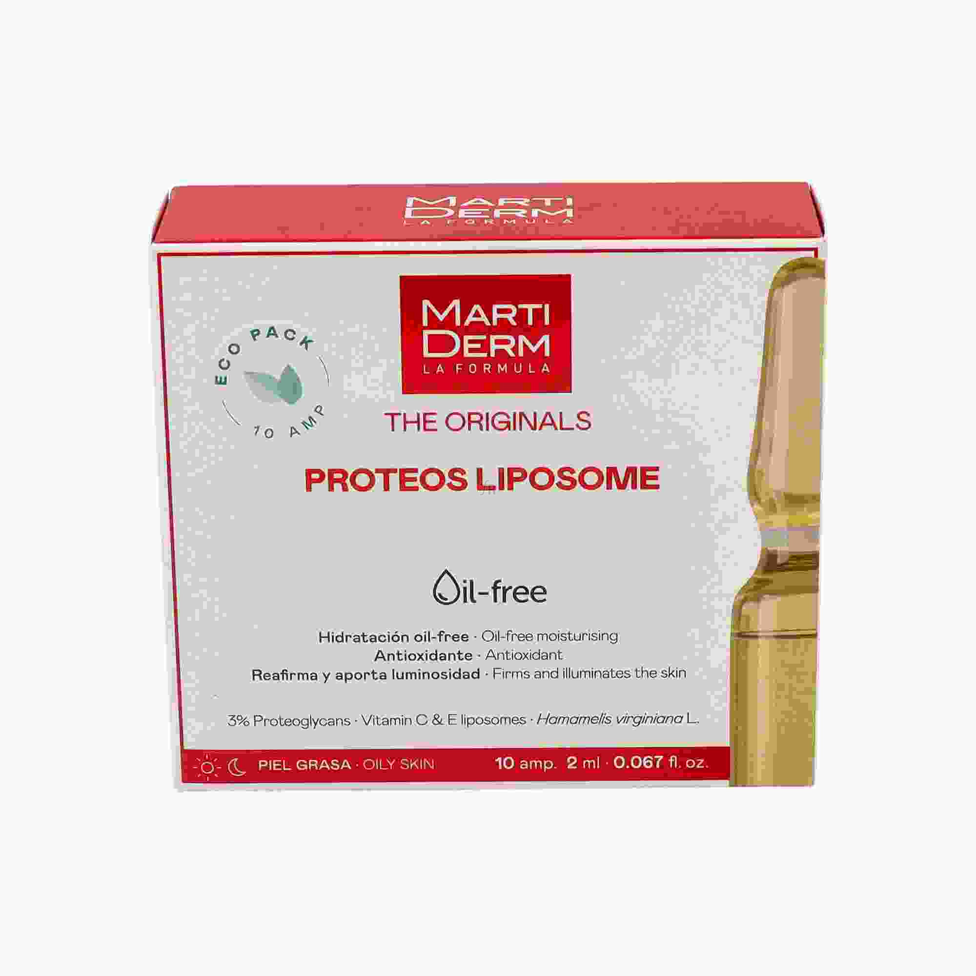 Martiderm Liposomas 10 Ampollas