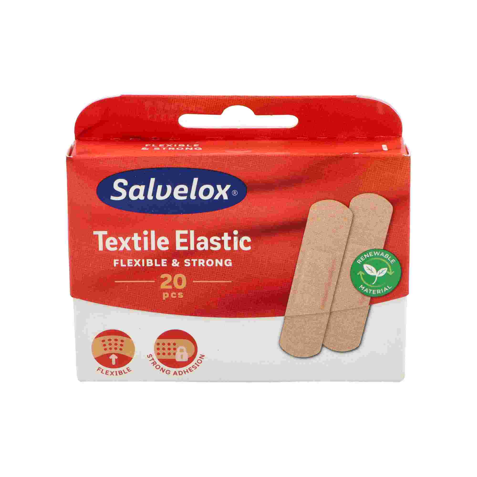 Salvelox Aposito Adhesivo Tela 20 U