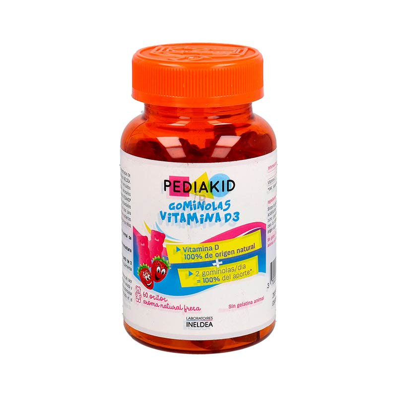 Pediakid Gominolas Vitamina D3 60 Gominolas