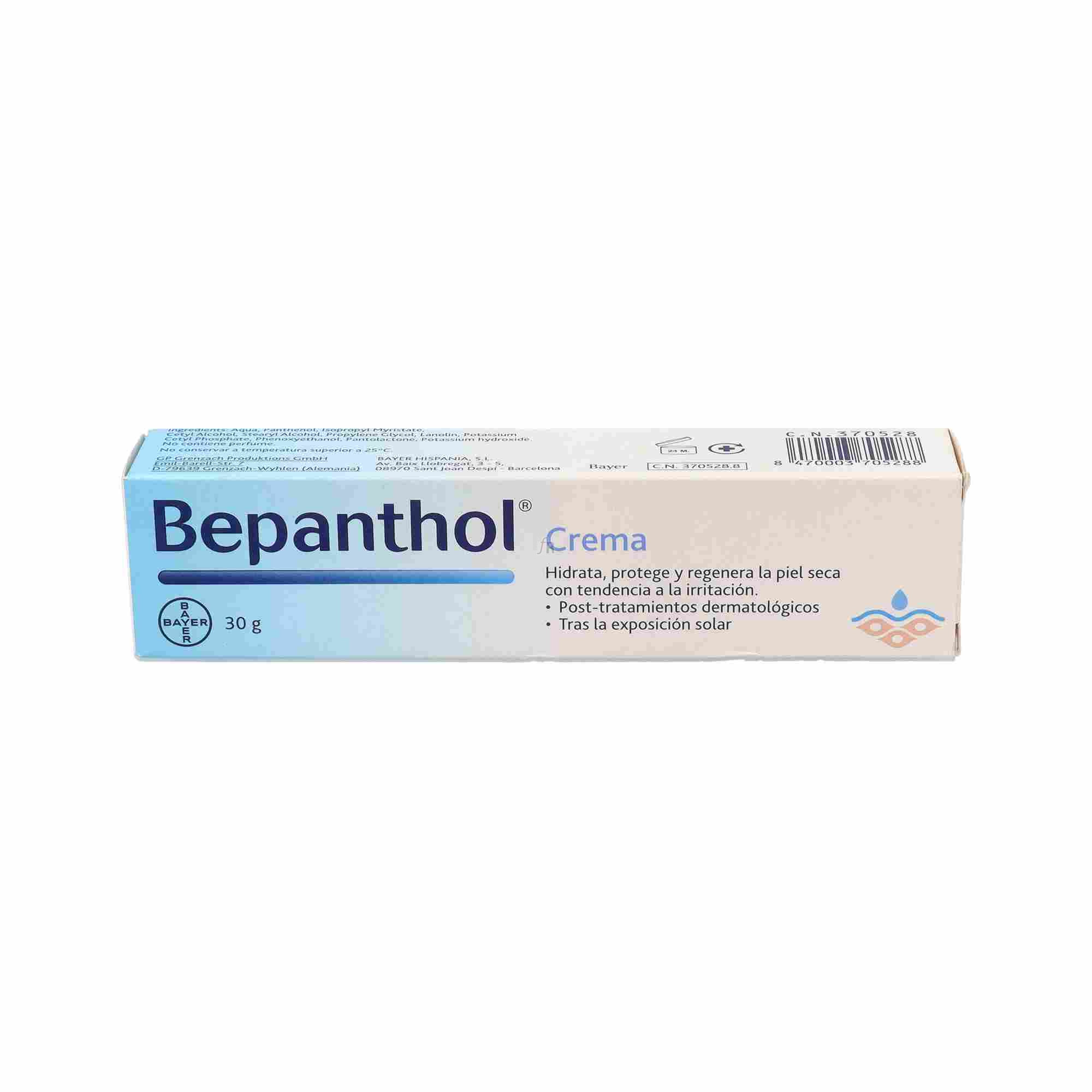 Bepanthol Crema Cuidado Piel Seca 30 Gr.