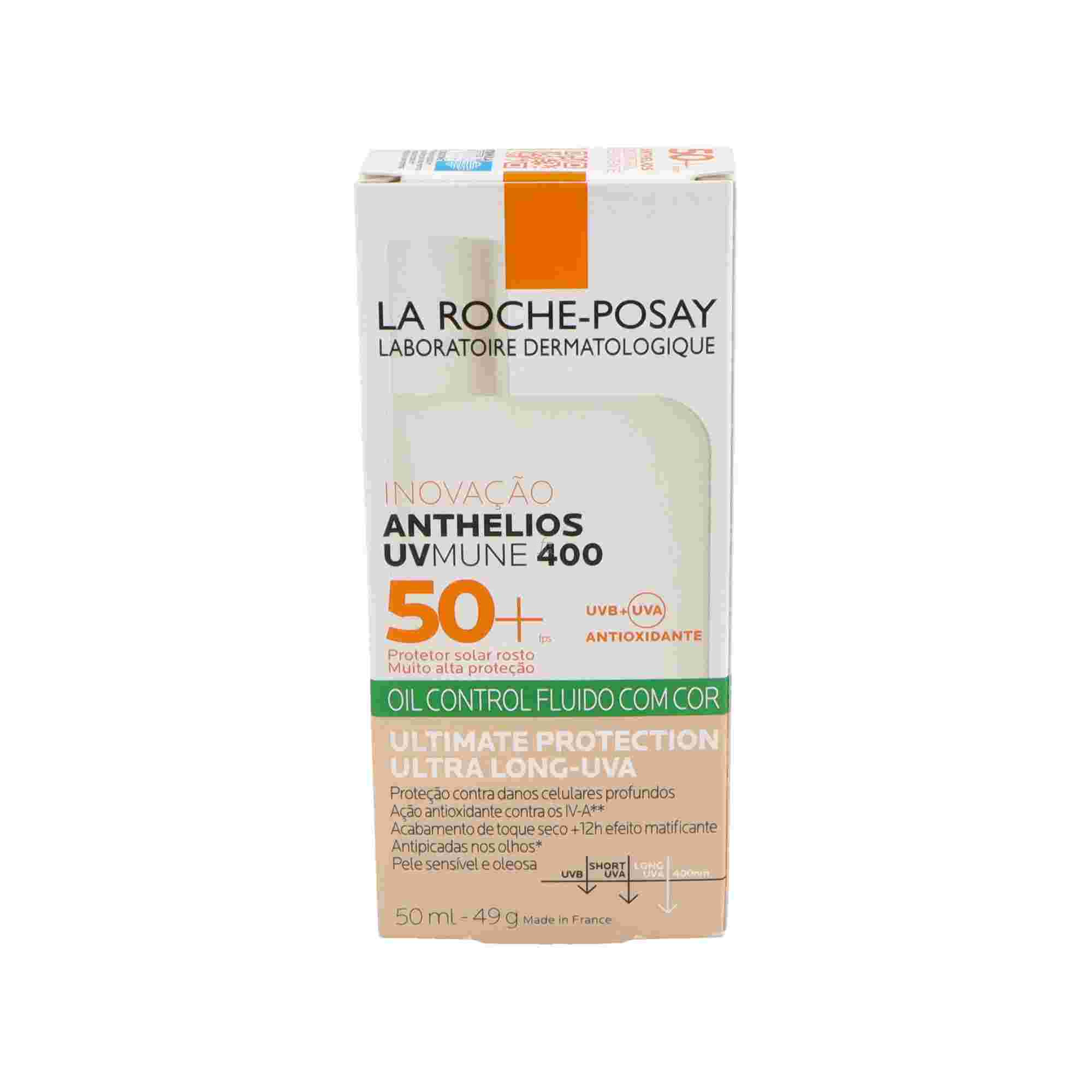 La Roche-Posay Anthelios Oil Control Fluid Uvmune Color 400 SPF50+ 50 Ml