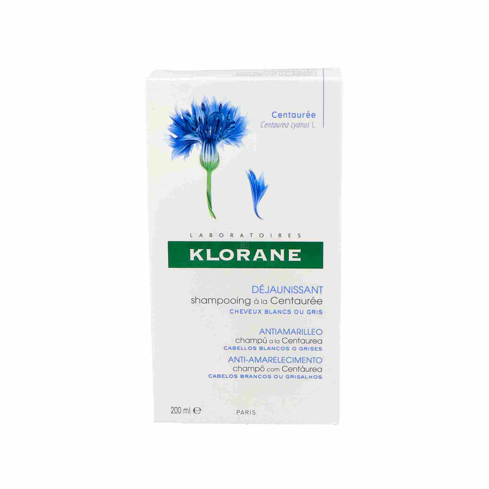 Klorane Champu Reflejos 200 Ml. Plateados A La Ce