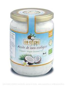 Aceite De Coco Bio 500 Ml. Dr.Goerg