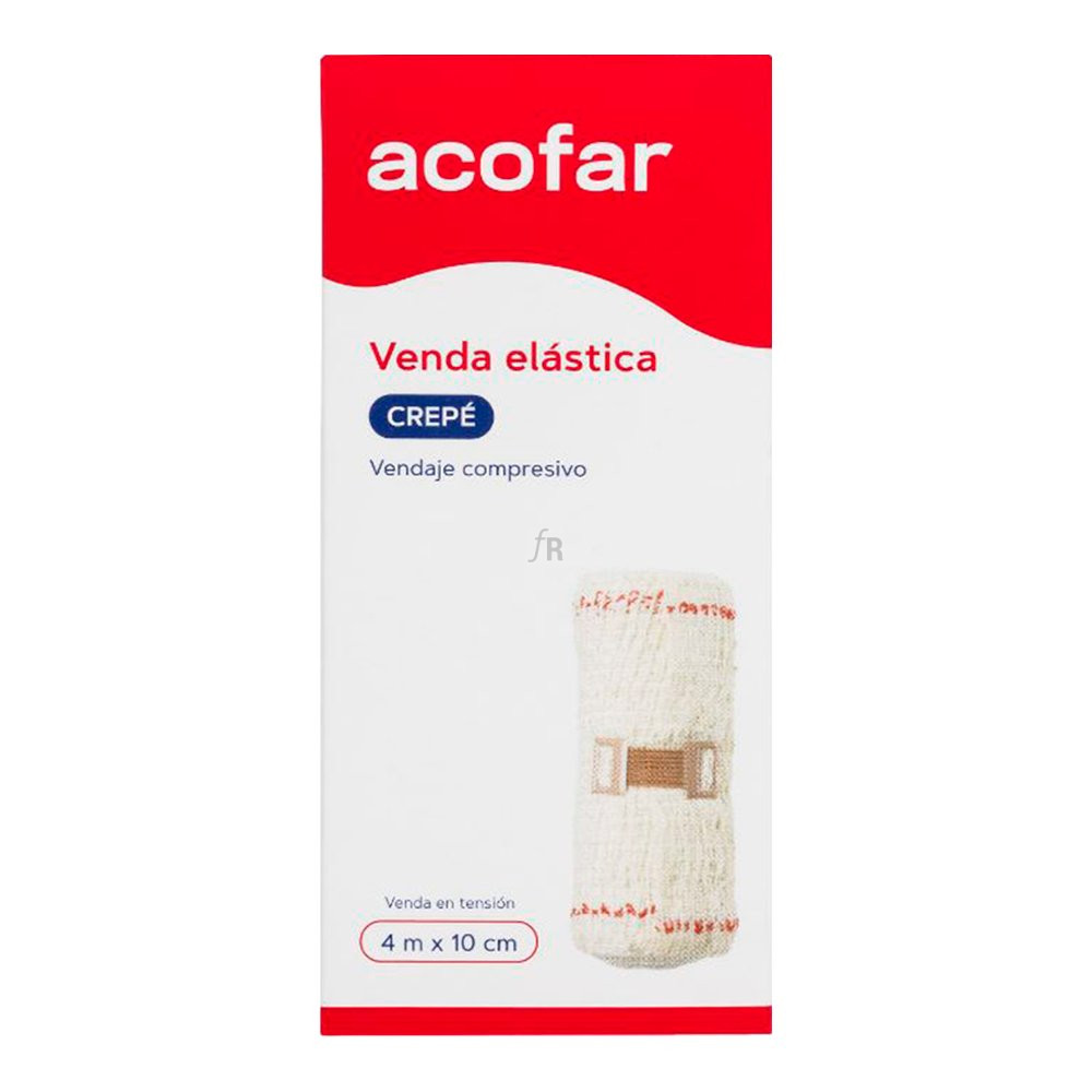 Venda Elastica Acofar Crepe 4X10