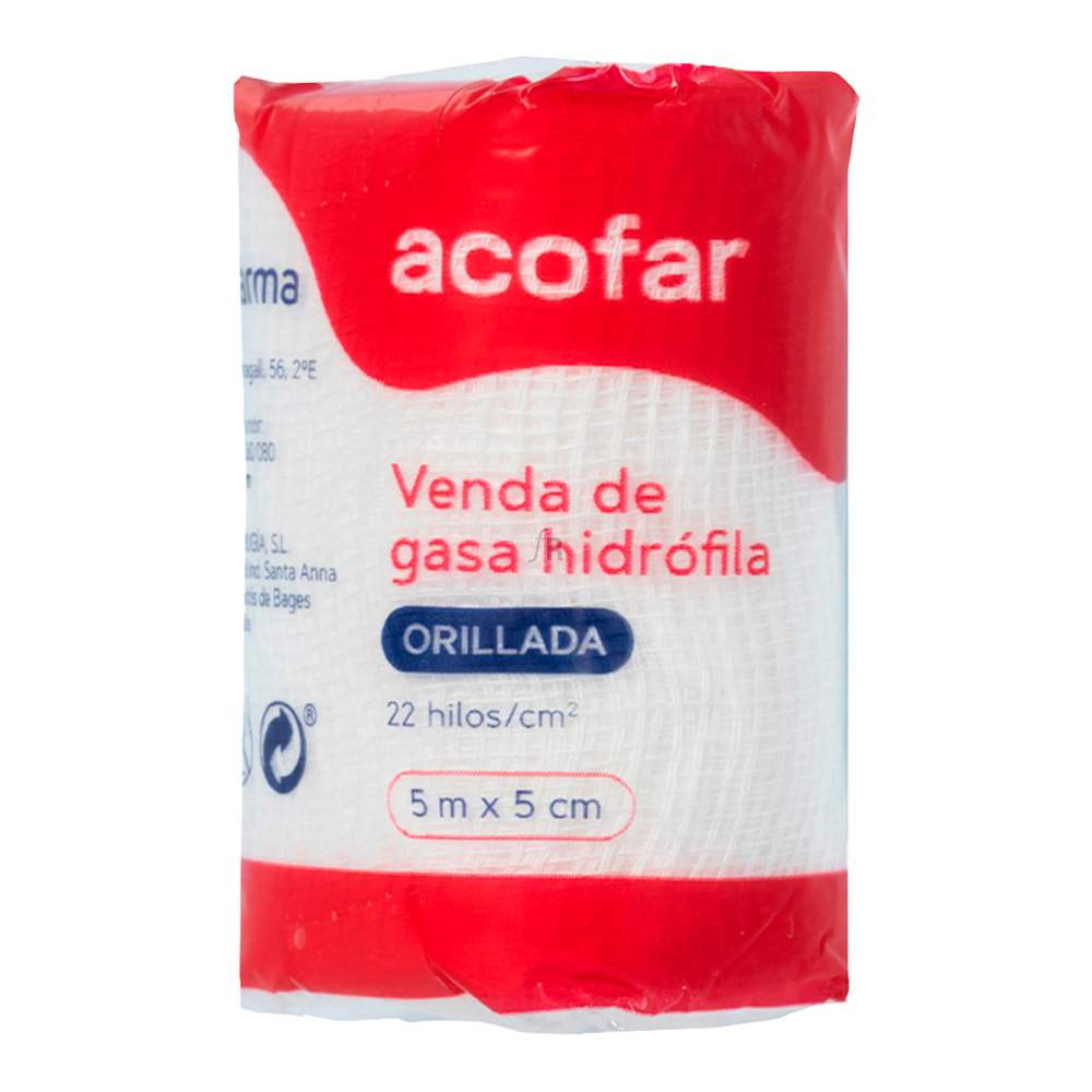 Venda De Gasa Hidrofila Acofarma 5X5