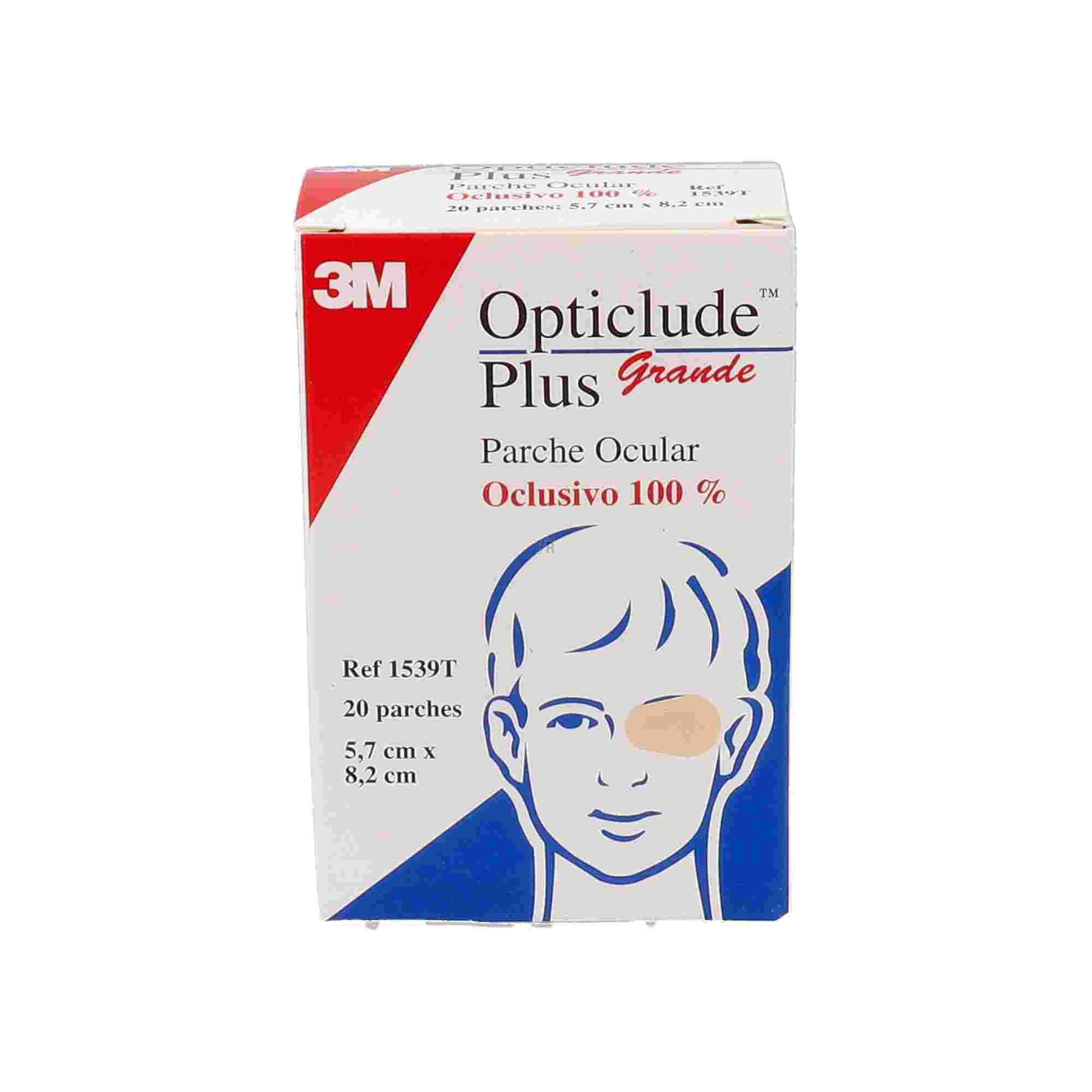 Opticlude Plus Parches Oculares T- Gde 8,3 Cm X