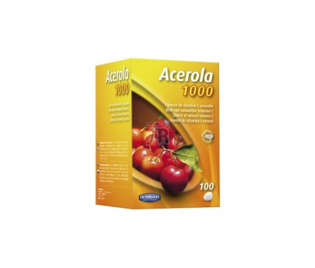 Acerola 1000 Mg 100 Comprimidos - Farmacia Ribera
