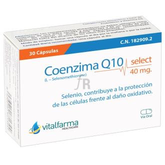 Coenzima Q10 Select 40Mg. 30Cap.
