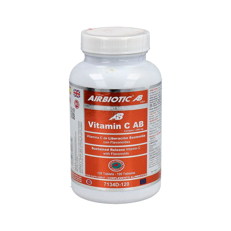 Vitamina C 1000Mg. Lib. Sostenida 120Comp Airbiotic