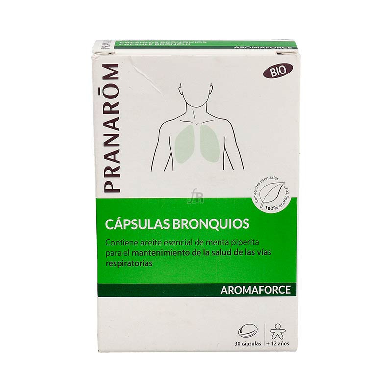 Aromaforce Bronquios Bio 30 Capsulas Pranarom