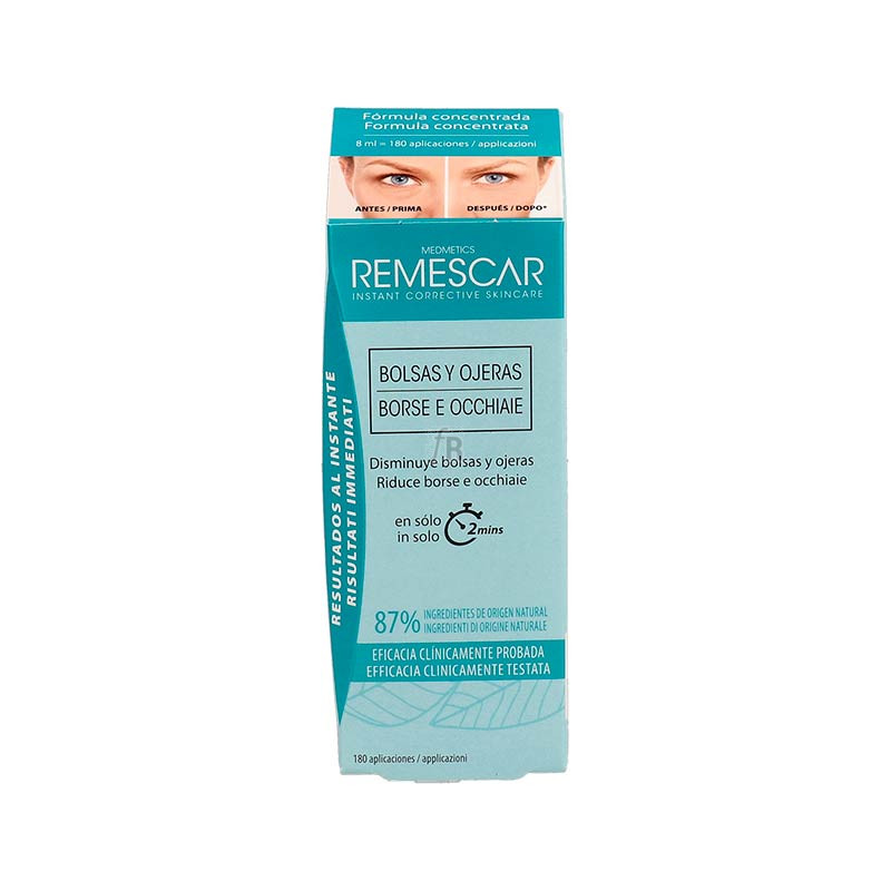 Remescar Bolsas Y Ojeras Vegetal 1 Envase 8 Ml