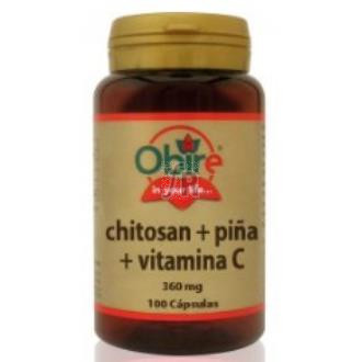 Chitosan Piña Y Vit.C 100Cap.