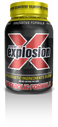 Extreme Cut Explosion Man 120 Cap.  - Gold Nutrition