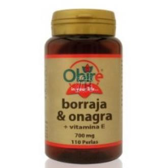 Obire Borraja Y Onagra 700Mg. 110Perlas