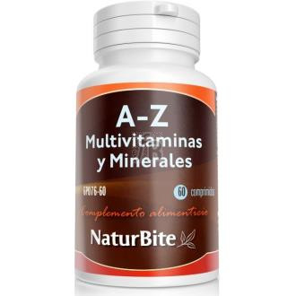 Naturbite A-Z Multivitaminas Y Minerales 60 Comp