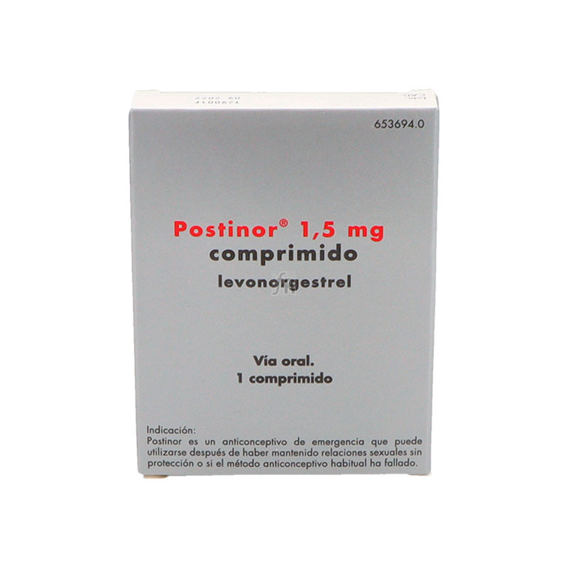 Postinor 1,5 Mg Comprimido