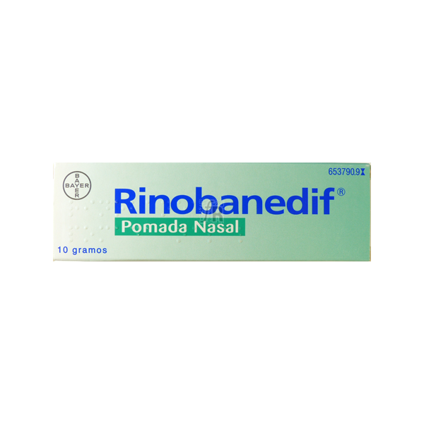Rinobanedif (Pomada Nasal 10 G) - Bayer