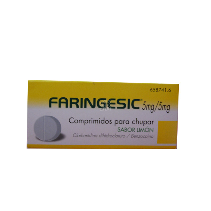 Faringesic (20 Comprimidos Para Chupar Limon) - Diafarm