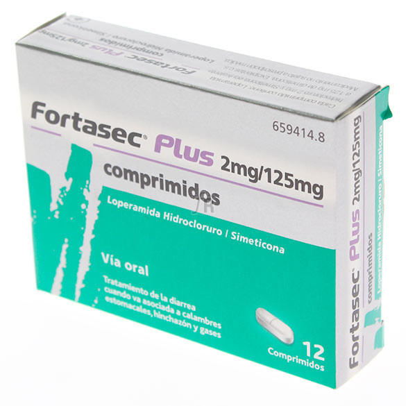 Comprar Fortasec Plus 2/125mg 12 Comprimidos