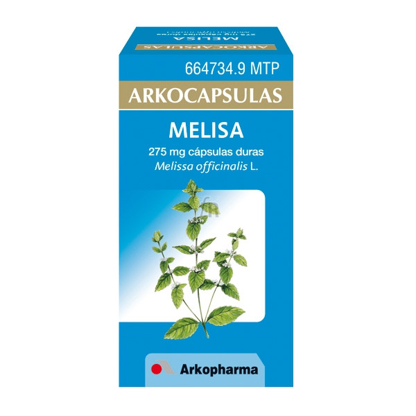 Arkocapsulas Melisa (275 Mg 48 Capsulas) - Arkopharma