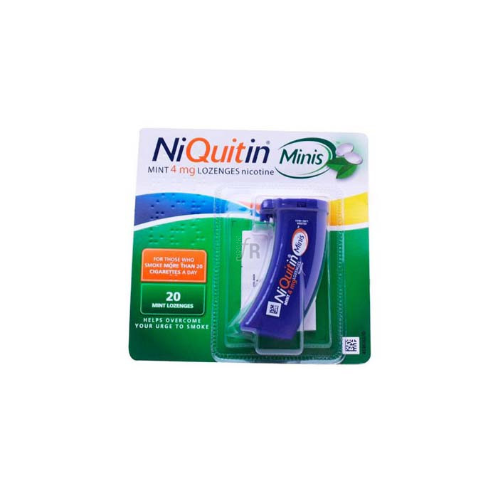Niquitin (4 Mg 20 Comprimidos Para Chupar Menta) - Glaxo Smithkline
